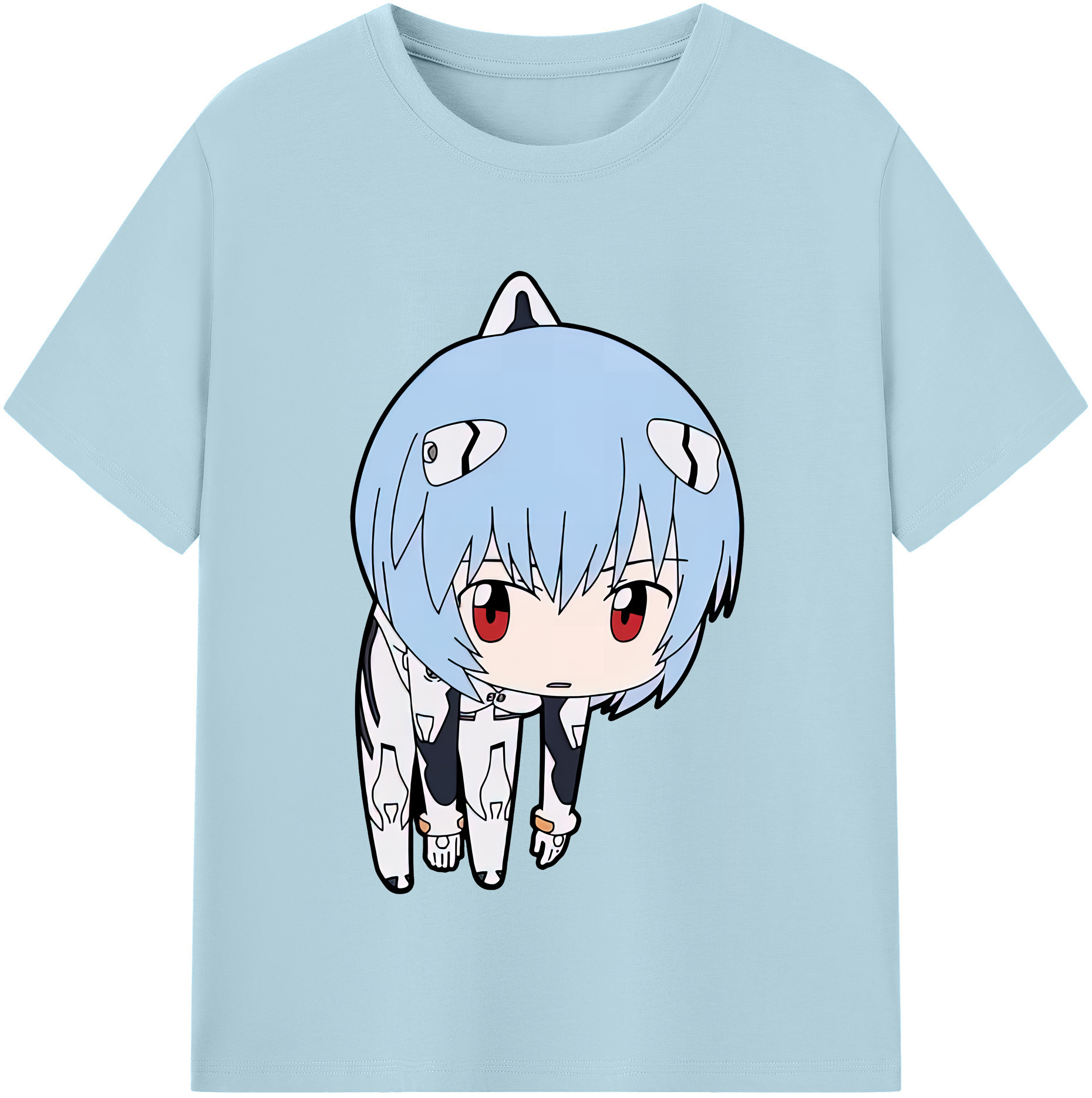 （画像用） EVA 新世紀エヴァンゲリオン 綿100％半袖Tシャツ（フロントプリント）